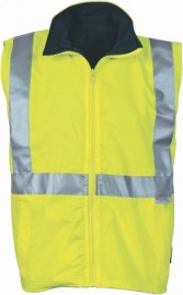 DNC 3865, HiVis Reversible POLAR VEST WITH  3M R/Tape