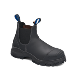 BLUNDSTONE 990 BLACK ELASTIC SIDE BOOT