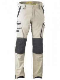 BISLEY MEN STRETCH  UTILITY ZIP CARGO PANT