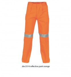 DNC 3314 , Cotton Drill Pants With 3M R/Tape