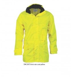 DNC 3873, HiVis D/N Breath abl e Rain Jacket with 3M R/Tape