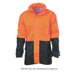 DNC 3877, HiVis Two Tone Light weight Rain Jacket